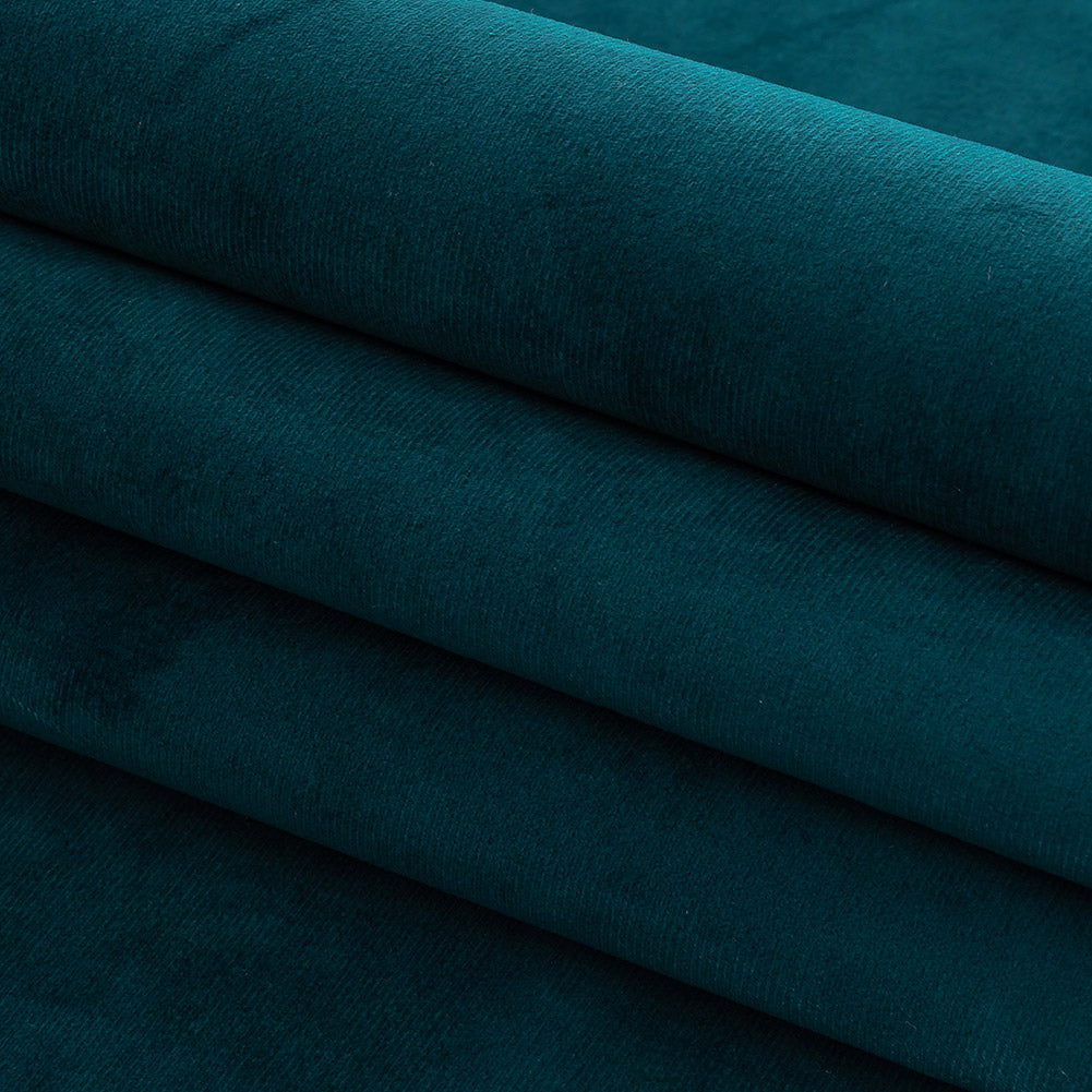 Polyester Drapery Velvet - Danube - British Imported Folded