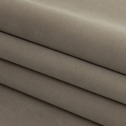 Polyester Drapery Velvet - Dove - British Imported Folded
