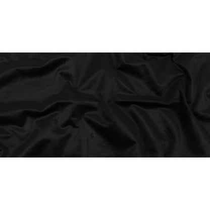 Polyester Drapery Velvet - Ebony - British Imported Full