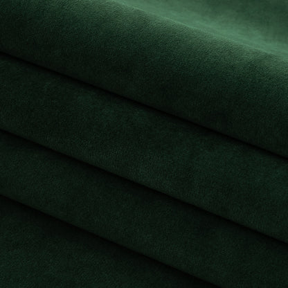 Polyester Drapery Velvet - Forest - British Imported Folded