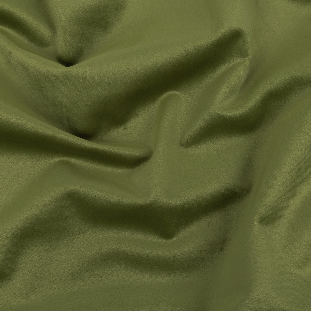 Polyester Drapery Velvet - Grass - British Imported