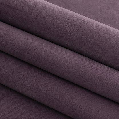 Polyester Drapery Velvet - Heather - British Imported Folded