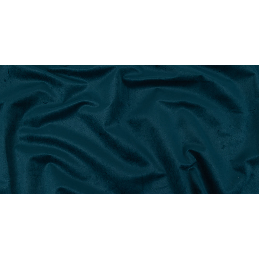 Polyester Drapery Velvet - Indigo - British Imported Full