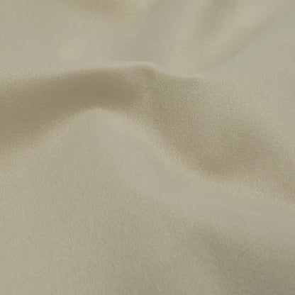 Polyester Drapery Velvet - Ivory - British Imported Detail