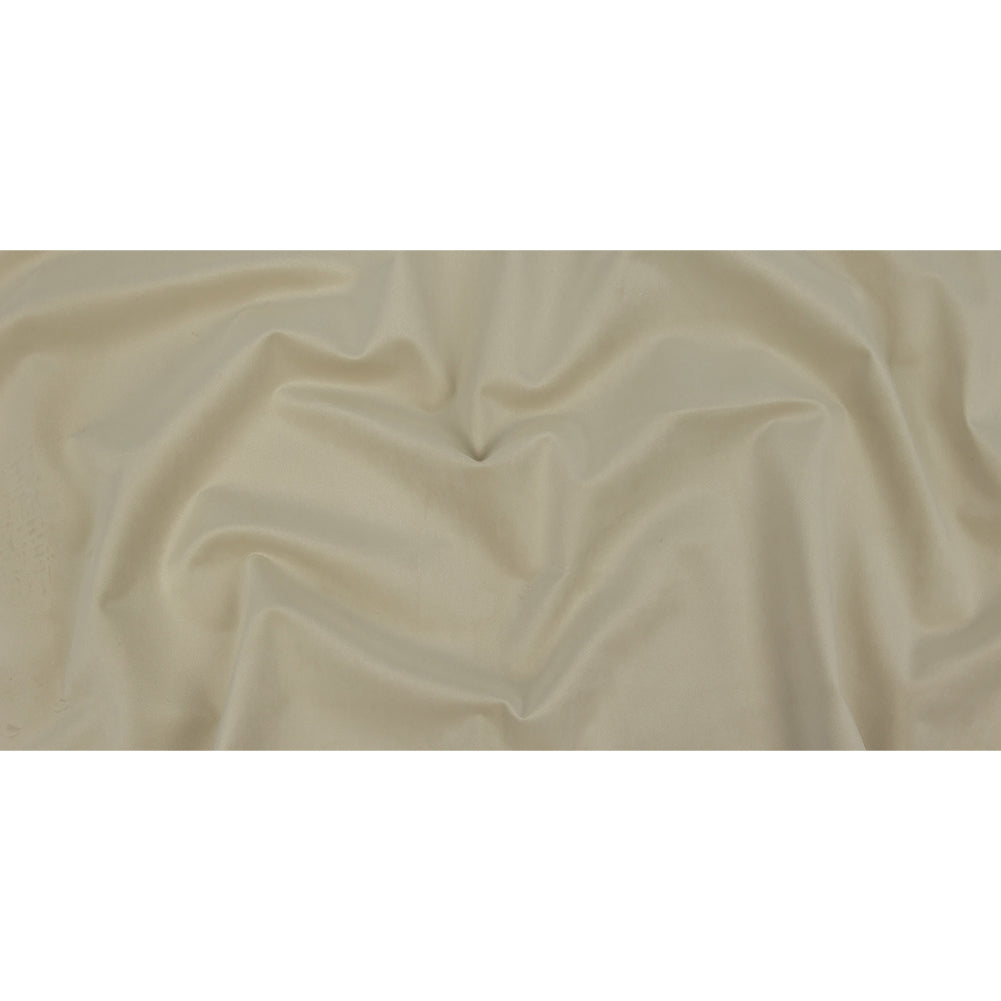 Polyester Drapery Velvet - Ivory - British Imported Full