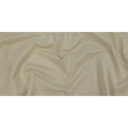 Polyester Drapery Velvet - Ivory - British Imported Full