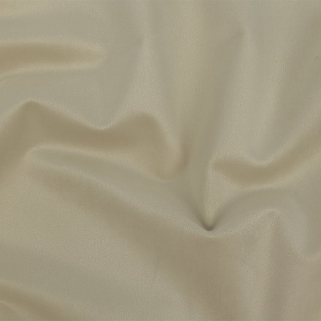 Polyester Drapery Velvet - Ivory - British Imported