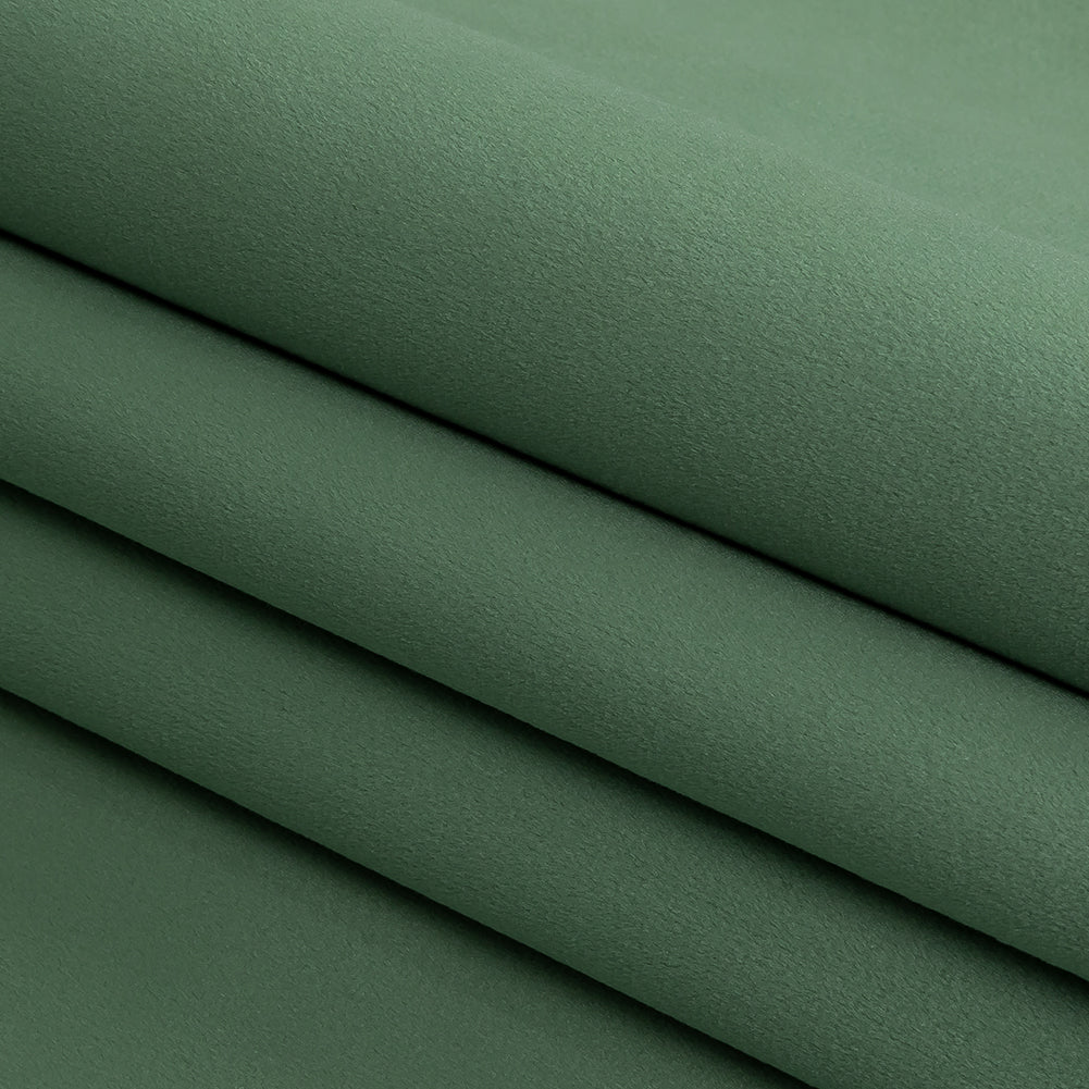 Polyester Drapery Velvet - Mint - British Imported Folded