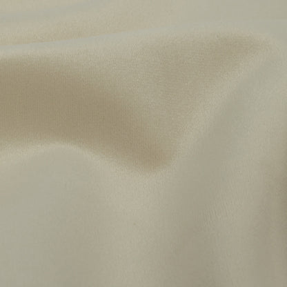 Polyester Drapery Velvet - Oyster - British Imported Detail