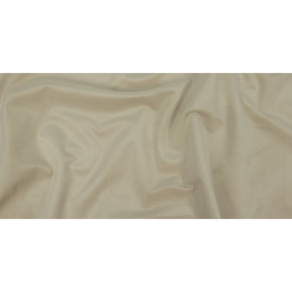 Polyester Drapery Velvet - Oyster - British Imported Full