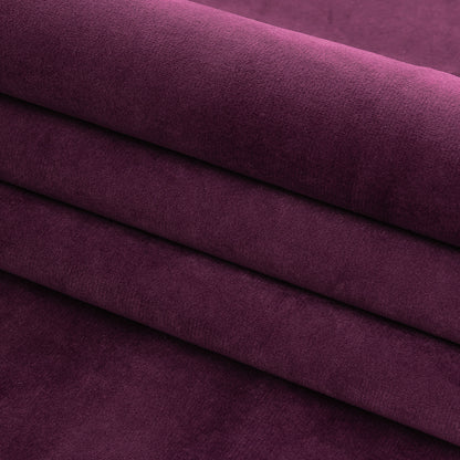 Polyester Drapery Velvet - Pansy - British Imported Folded