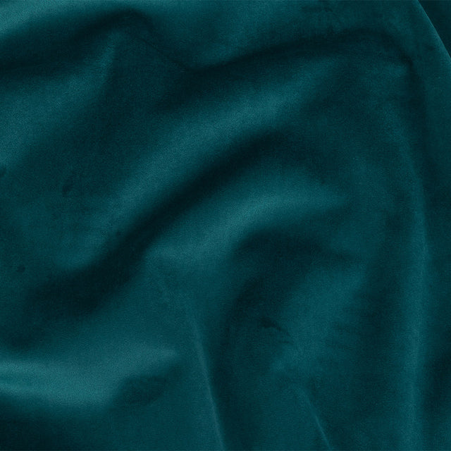 Polyester Drapery Velvet - Peacock - British Imported