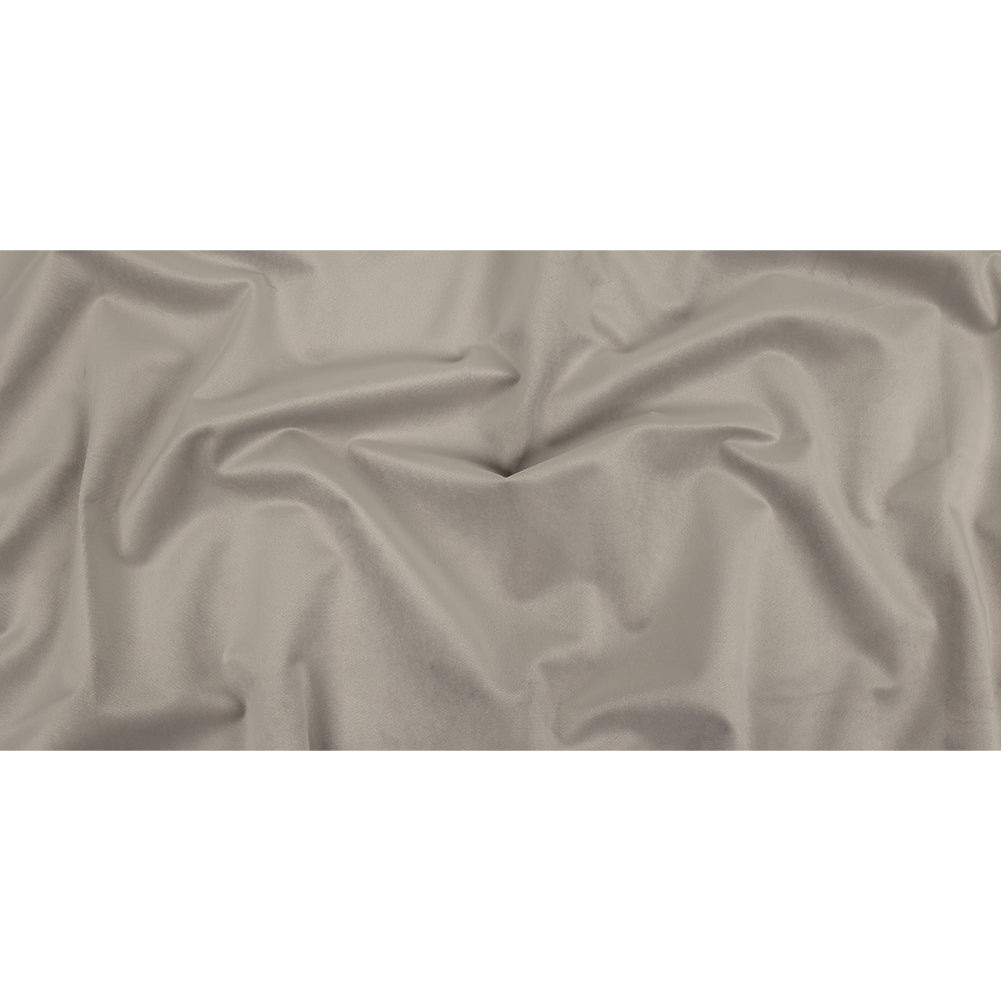 Polyester Drapery Velvet - Platinum - British Imported Full