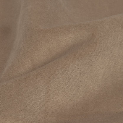 Polyester Drapery Velvet - Putty - British Imported Detail