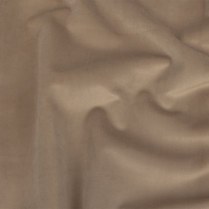 Polyester Drapery Velvet - Putty - British Imported