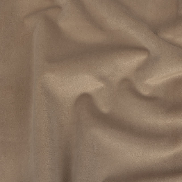 Polyester Drapery Velvet - Putty - British Imported
