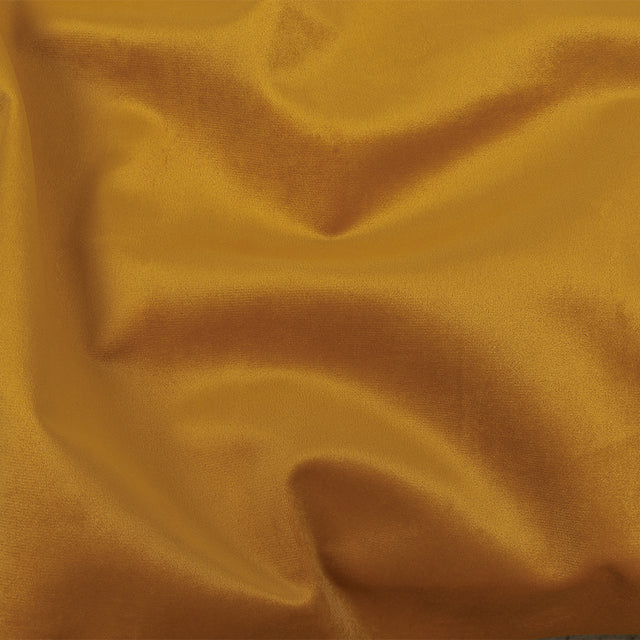 Polyester Drapery Velvet - Saffron - British Imported