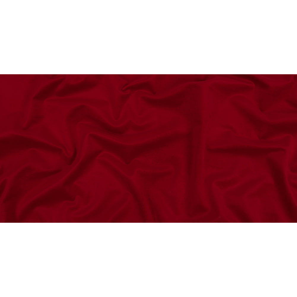 Polyester Drapery Velvet - Scarlet - British Imported Full