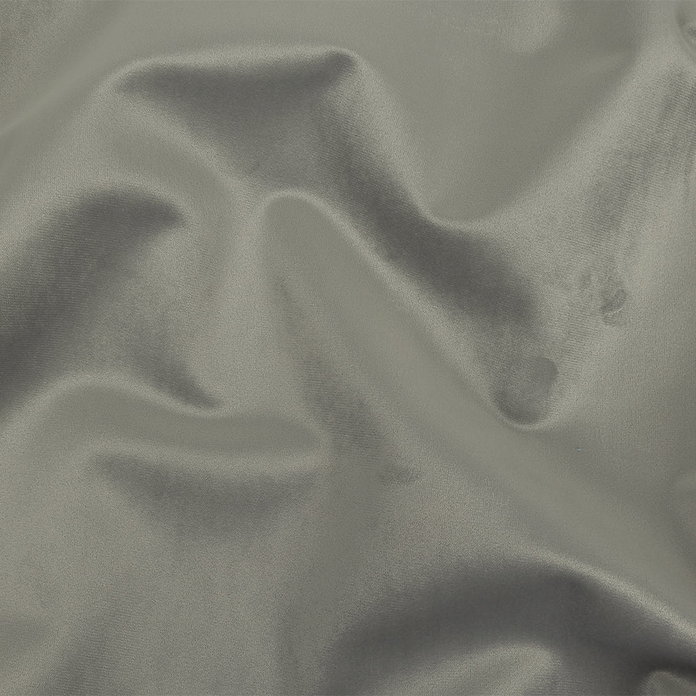 Polyester Drapery Velvet - Silver - British Imported
