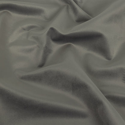 Polyester Drapery Velvet - Smoke - British Imported