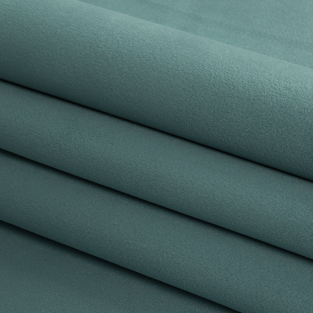 Polyester Drapery Velvet - Spa - British Imported Folded
