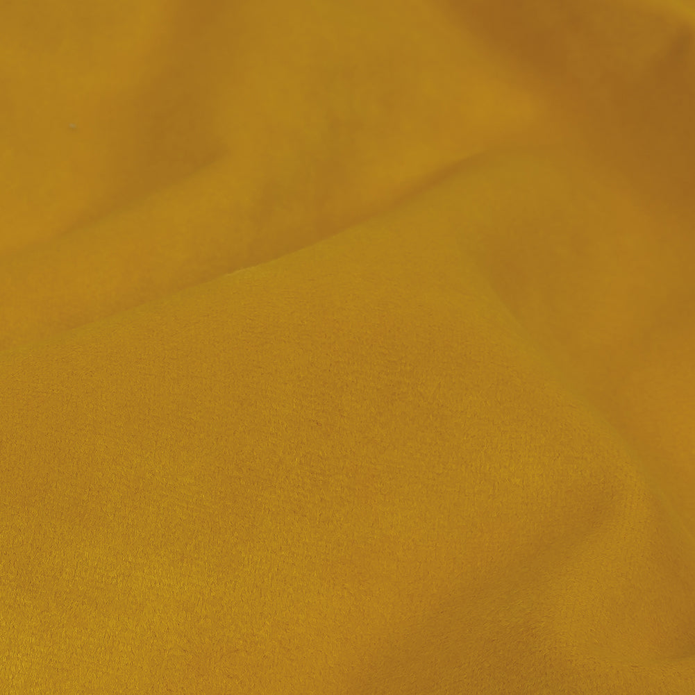 Polyester Drapery Velvet - Sunflower - British Imported Detail