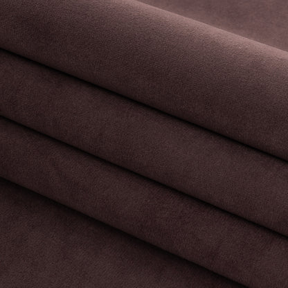 Polyester Drapery Velvet - Thistle - British Imported Folded
