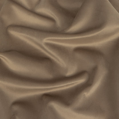 Polyester Drapery Velvet - Toffee - British Imported