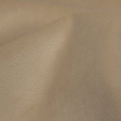 Polyester Drapery Velvet - Vanilla - British Imported Detail