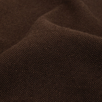 Polyester, Viscose and Linen Woven - Bark - British Imported Detail