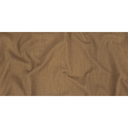Polyester, Viscose and Linen Woven - Caramel - British Imported Full