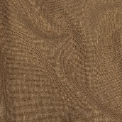 Polyester, Viscose and Linen Woven - Caramel - British Imported