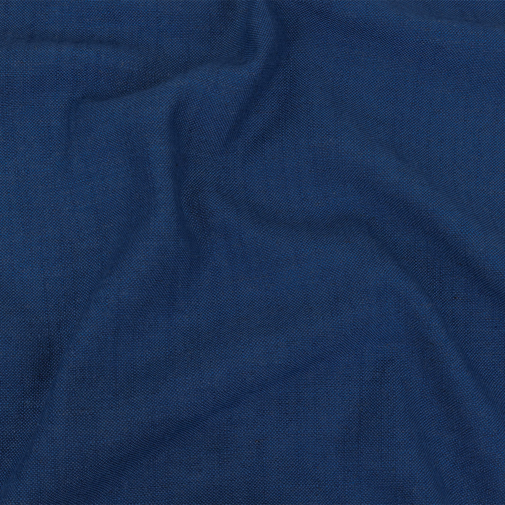 Polyester, Viscose and Linen Woven - Denim - British Imported