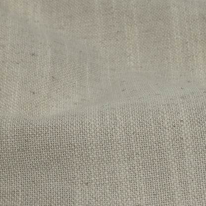 Polyester, Viscose and Linen Woven - Ivory - British Imported Detail