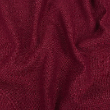 Polyester, Viscose and Linen Woven - Mulberry - British Imported