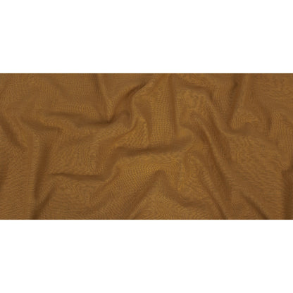 Polyester, Viscose and Linen Woven - Ochre - British Imported Full