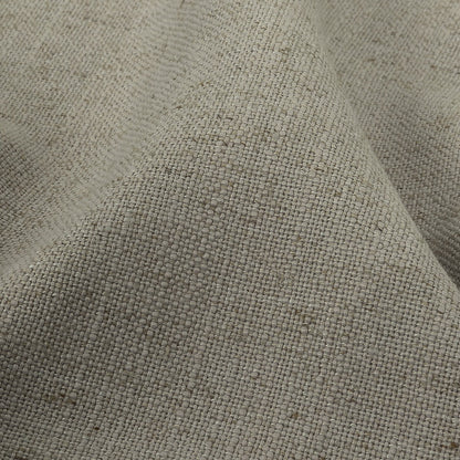 Polyester, Viscose and Linen Woven - Pebble - British Imported Detail