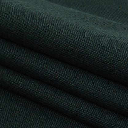 Polyester, Viscose and Linen Woven - Pine - British Imported Folded