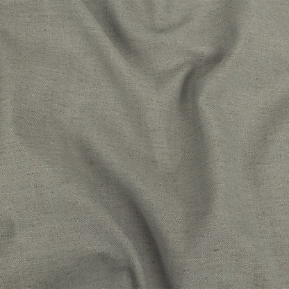 Polyester, Viscose and Linen Woven - Silver - British Imported