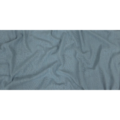Polyester, Viscose and Linen Woven - Sky - British Imported Full