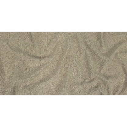 Polyester, Viscose and Linen Woven - Stone - British Imported Full