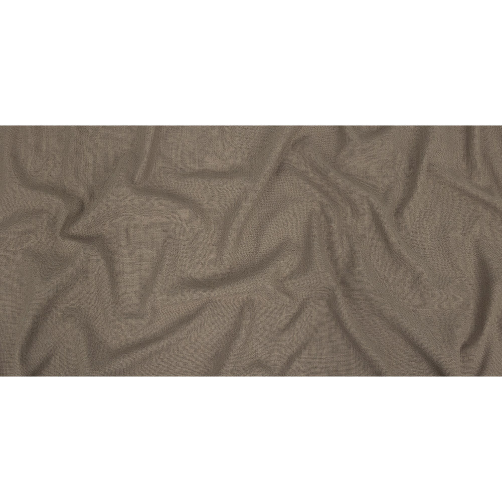 Polyester, Viscose and Linen Woven - Wheat - British Imported Full