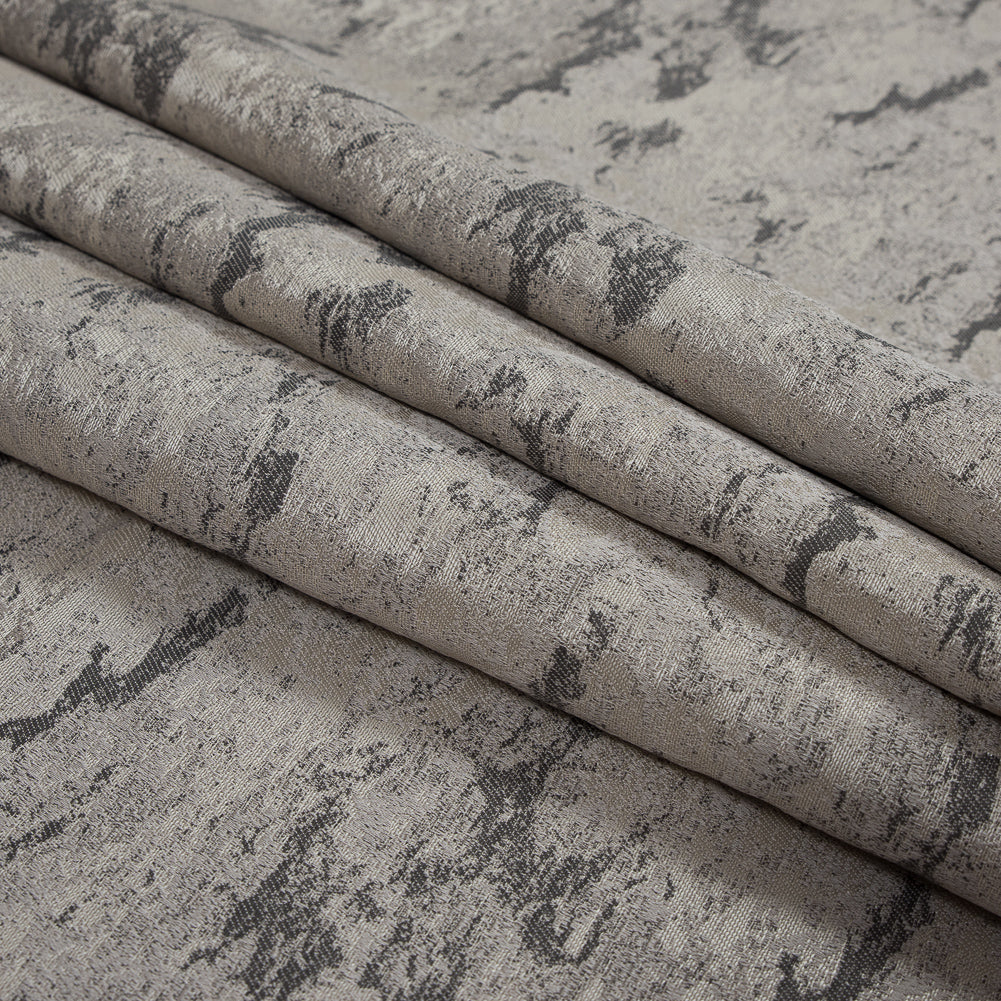 British Flint Abstract Jacquard Folded