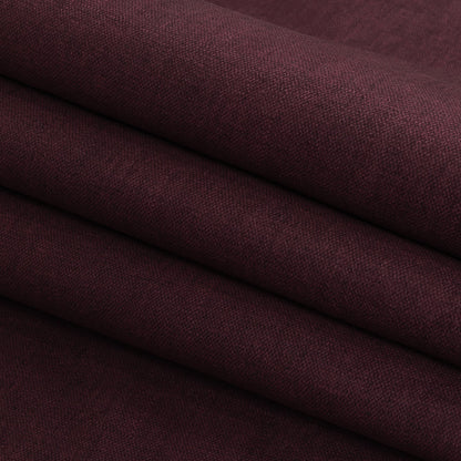 Polyester Microvelvet - Aubergine - British Imported Folded