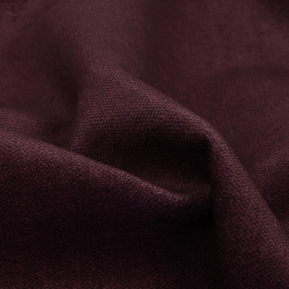 Polyester Microvelvet - Aubergine - British Imported Detail