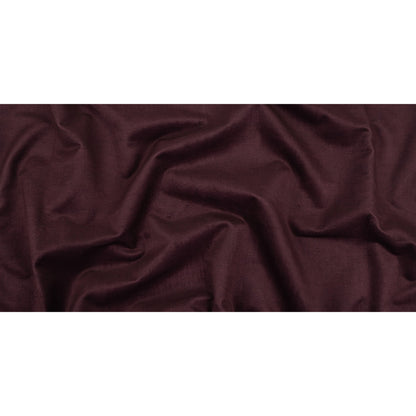 Polyester Microvelvet - Aubergine - British Imported Full