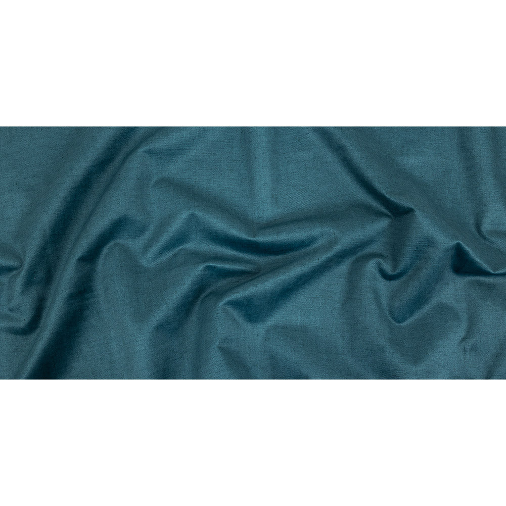 Polyester Microvelvet - Denim - British Imported Full