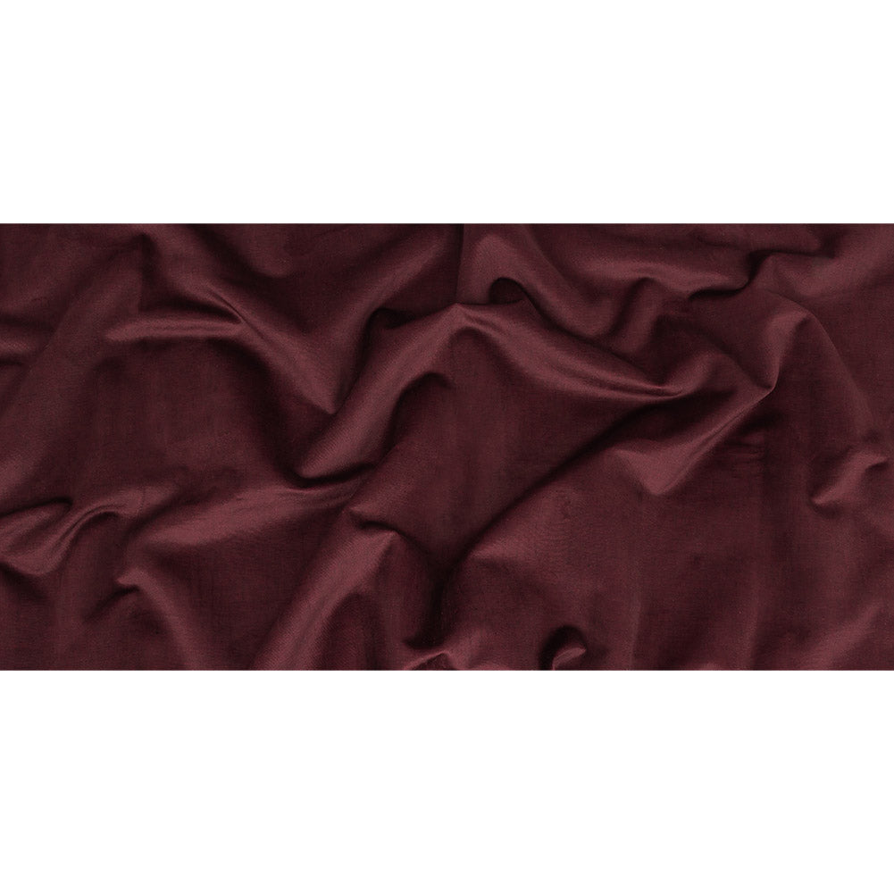 Polyester Microvelvet - Mulberry - British Imported Full