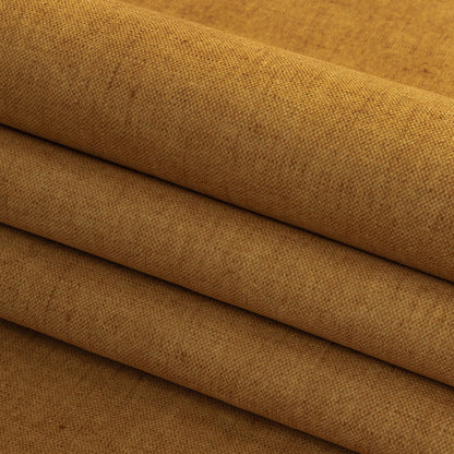 Polyester Microvelvet - Ochre - British Imported Folded