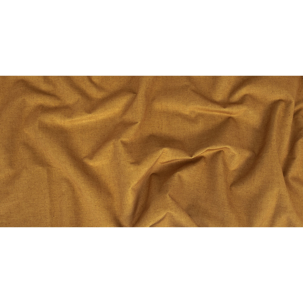 Polyester Microvelvet - Ochre - British Imported Full